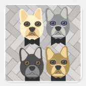 French Bulldog Stickers (Vorderseite)