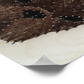 French Bulldog String Art Poster (Ecke)