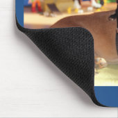 French Bulldog süßer Welpe Mousepad (Ecke)