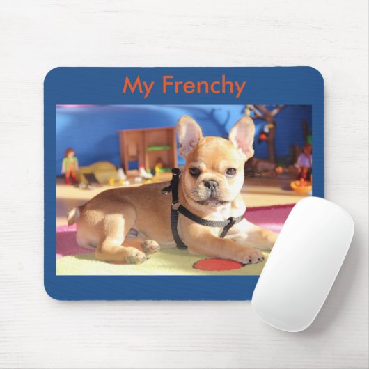 French Bulldog süßer Welpe Mousepad (Mit Mouse)