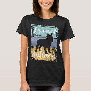 French Bulldog T-Shirt - Retro French Bulldog Dog
