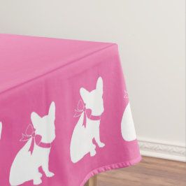 French Bulldog Themenparty - Babydusche pink Tischdecke