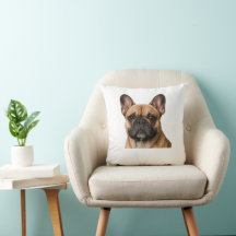 French Bulldog Throw Pillow