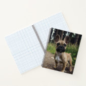 French Bulldog Throw Pillow Notizblock (Innenseite)