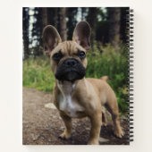 French Bulldog Throw Pillow Notizblock (Rückseite)