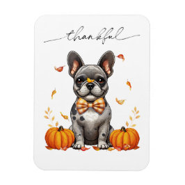 French Bulldog Tolles Herbstlaubs Pumpkins Magnet