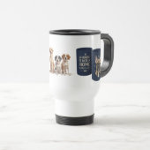 French Bulldog Travel Mug - Reisebecher (VorderseiteRechts)