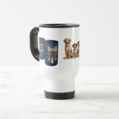 French Bulldog Travel Mug - Reisebecher (Vorderseite Links)
