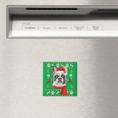 French Bulldog Ugly Christmas Magnet (In Situ (Geschirrspüler))