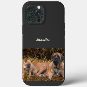 French Bulldog und Mastiff Freunde Case-Mate iPhone Hülle