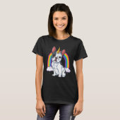 French Bulldog Unicorn Shirt Girls Space Galaxy (Vorne ganz)