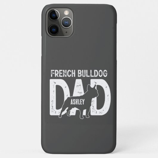 French Bulldog Vater Dog Vater GIft Case-Mate iPhone Hülle (Rückseite)