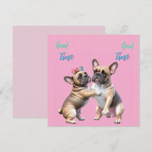 French Bulldog  verliebt Valentinstag 