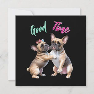 French Bulldog  verliebt Valentinstag 