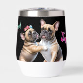 French Bulldog  verliebt Valentinstag  (Vorderseite)