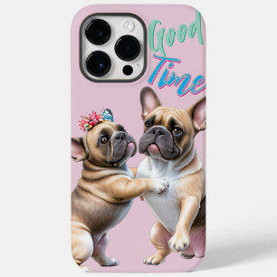 French Bulldog  verliebt Valentinstag  Case-Mate iPhone 14 Pro Max Hülle