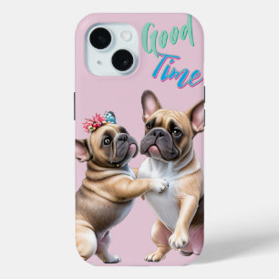 French Bulldog  verliebt Valentinstag  Case-Mate iPhone Hülle