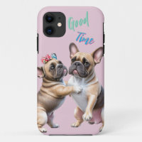 French Bulldog verliebt Valentinstag