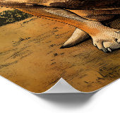 French Bulldog Vintage Art Poster (Ecke)