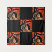 FRENCH BULLDOG WANDTEPPICH (Vorderseite (Horizontal))