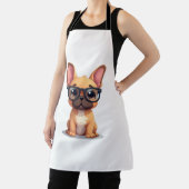 French Bulldog Wearing Glasses Copy Schürze (InSitu)