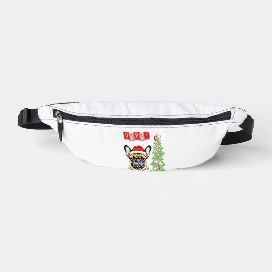 French Bulldog Weihnachtsgeschenk Bauchtasche (Vorderseite)