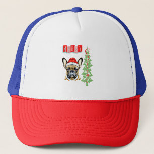 French Bulldog Weihnachtsgeschenk Truckerkappe