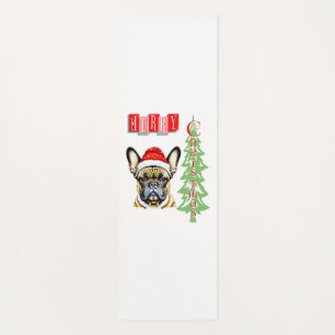 French Bulldog Weihnachtsgeschenk Yogamatte