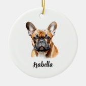 French Bulldog Weihnachtsschmuck (Vorne)
