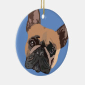 French Bulldog Weihnachtsschmuck (Rechts)