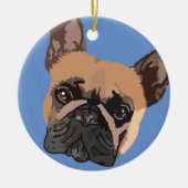 French Bulldog Weihnachtsschmuck (Vorne)