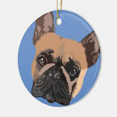 French Bulldog Weihnachtsschmuck (Links)