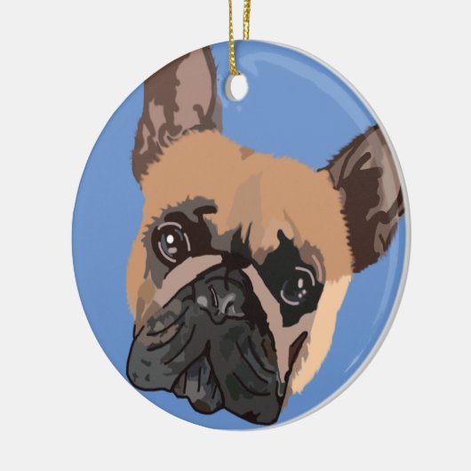 French Bulldog Weihnachtsschmuck (Links)