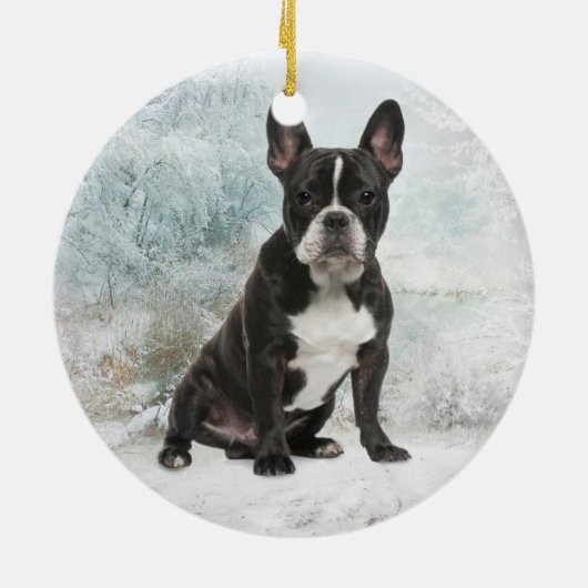 French Bulldog Weihnachtsschmuck (Hinten)