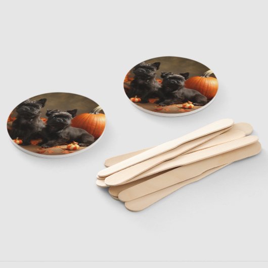 French Bulldog Welpe Autumn Delight Pumpen Fächer (Non-assembled)