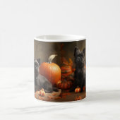 French Bulldog Welpe Autumn Delight Pumpen Kaffeetasse (Mittel)
