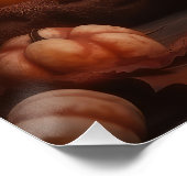 French Bulldog Welpe Autumn Delight Pumpen Poster (Ecke)