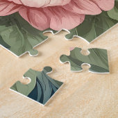 French Bulldog William Morris Inspirierte Floral Puzzle (Seite)