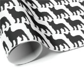 French Bulldog Wrapping Paper Geschenkpapier (Rolleneckpunkt)