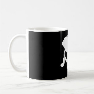 French Bulldog Yoga Liebe Herzstück Frenchie Worko Kaffeetasse