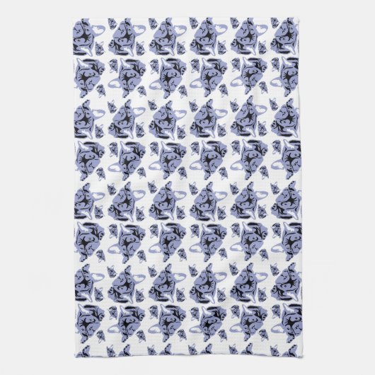 French Bulldogs Küchentuch (Vertikal)