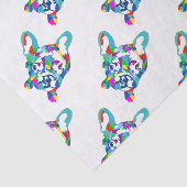 French Bulldogs Welppy Seidenpapier (Ausschnitt)