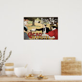 FRENCH CACAO KARSTEL Chocolate Getränke Café Poster (Küche)