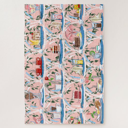 French Café - Bon Appétit Jigsaw Puzzle (Vertikal)