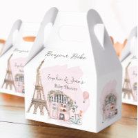 French Café Bonjour Bebe Paris Tea Baby Dusche