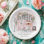 French Café Bonjour Bebe Paris Tea Baby Dusche Pappteller<br><div class="desc">Eine wunderbare Ergänzung zu Ihrem Baby Dusche Party Dekoration. Französisch,  Paris Thema. Bitte lesen Sie die passende Kollektion für alle Artikel,  die wir zur Verfügung haben.</div>