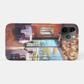 French Cafe iPhone/iPad Case (Rückseite (Horizontal))