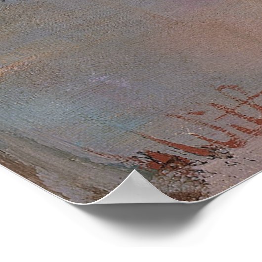 French Cancan Dancer Poster (Ecke)