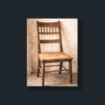 French Canvas Country Rustic Chair Print Leinwanddruck<br><div class="desc">This French country rustic chair canvas print features a vintage wooden chair with warm farmhouse character and timeless cottage charm. The aged wood texture and simple antique design make this artwork perfect for farmhouse kitchens, cottage homes, rustic living rooms, or French country inspired spaces. A beautiful neutral wall decor piece...</div>