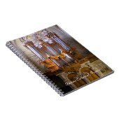 French cathedral organ notebook notizblock (Rechte Seite)